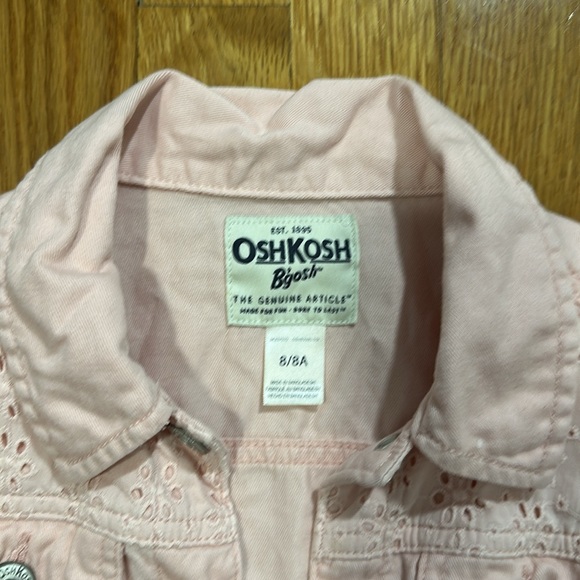 3 Carter’s and Oshkosh Jean and Fleece Jackets size 8 - Picture 5 of 7
